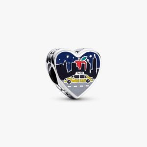 New York Heart Charm