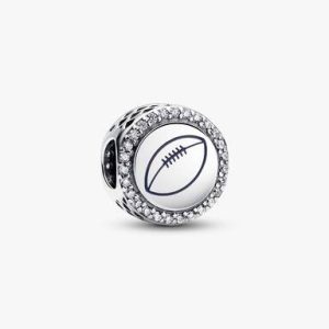 Engravable Football Charm