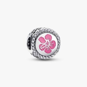 Hawaii Hibiscus Flower Charm