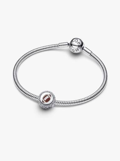 Engravable Football Charm - Image 3