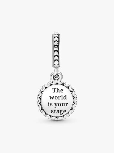 Theatre Masks Dangle Charm - Image 3