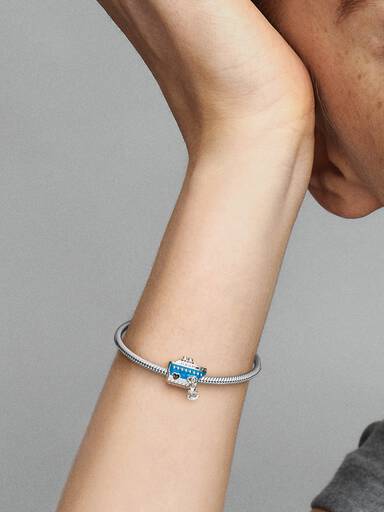 Anchored Cruise Ship Charm