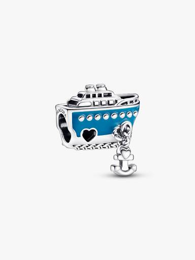 Anchored Cruise Ship Charm - Image 2