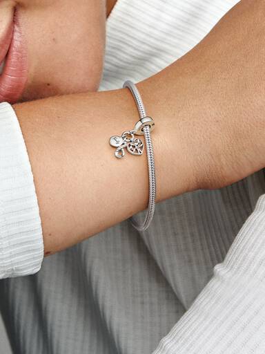 Family Infinity Triple Dangle Charm
