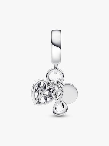 Family Infinity Triple Dangle Charm - Image 5