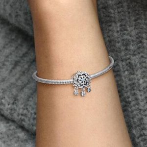 Icy Snowflake Drop Charm