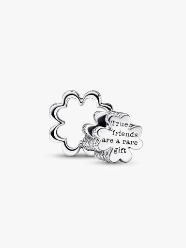 FINAL SALE - Splittable Four Leaf Clover Charm - Image 4