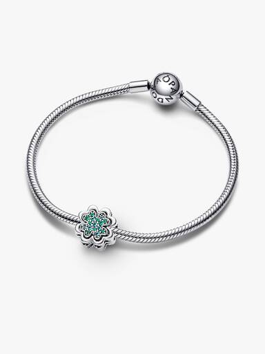 FINAL SALE - Splittable Four Leaf Clover Charm - Image 3