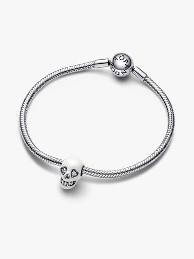 Glow-in-the-dark Sparkling Skull Charm - Image 4