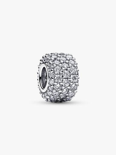 Sparkling Pavé Triple-row Charm - Image 2