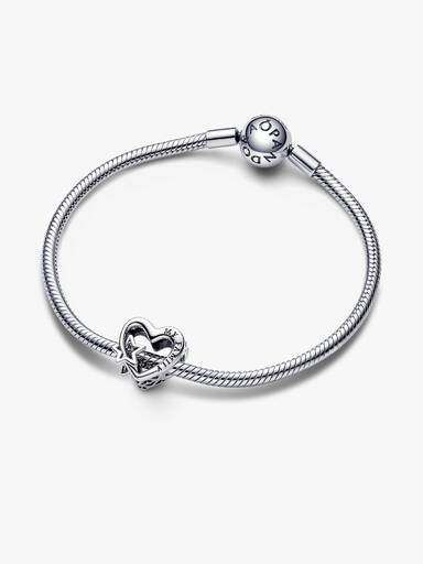 Openwork Family Heart & Star Charm - Image 5