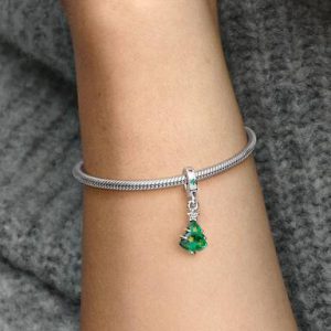Sparkling Christmas Tree Dangle Charm