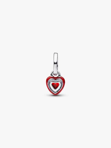 Red Chakra Heart Mini Dangle Charm - Image 5