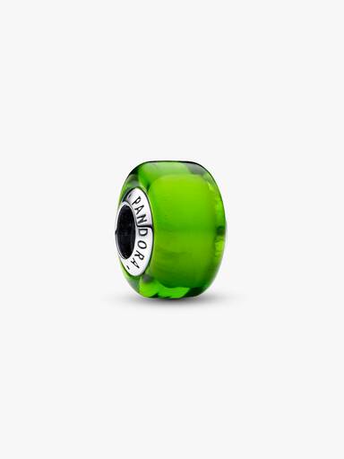 Green Mini Murano Glass Charm - Image 2
