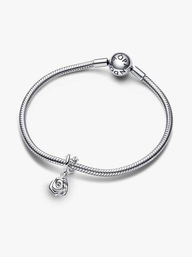 Rose in Bloom Dangle Charm - Image 6
