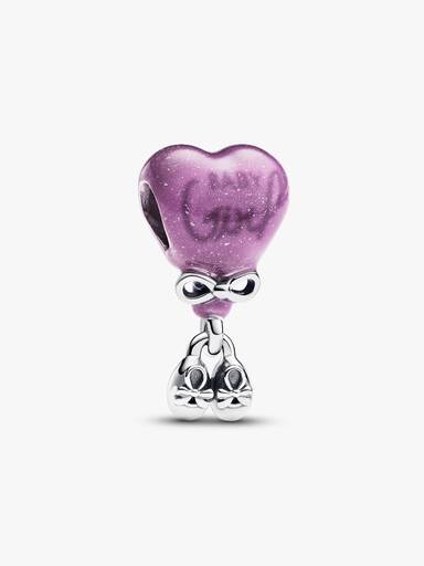 Color-changing Gender Reveal Girl Charm - Image 2
