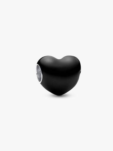FINAL SALE - Black Heart Charm - Image 2