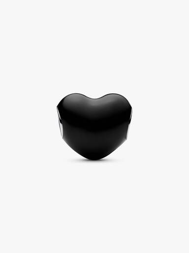 FINAL SALE - Black Heart Charm - Image 4