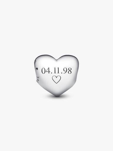 Be Love Engravable Heart Charm - Image 3