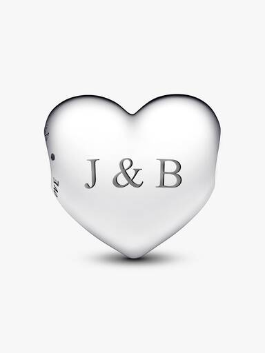 Be Love Engravable Large Heart Charm - Image 3