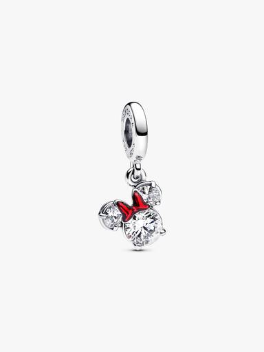 Minnie Mouse Holiday Dangle Charm Necklace Set - Image 2