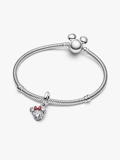 Disney Minnie Mouse Silhouette Dangle Charm - Image 6