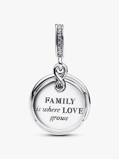 Glow-in-the-dark Infinity Tree Double Dangle Charm - Image 5