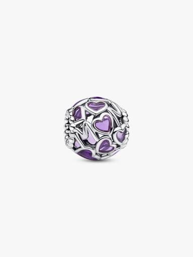 Openwork Hearts Mom Charm - Image 2