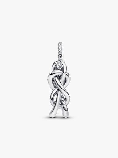 FINAL SALE - Pavé Infinity Knot Dangle Charm - Image 6