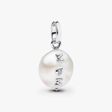 Mother's Day Pearl Charm Bracelet Set - Image 2