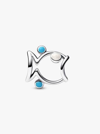 Openwork Fish Charm - Image 4