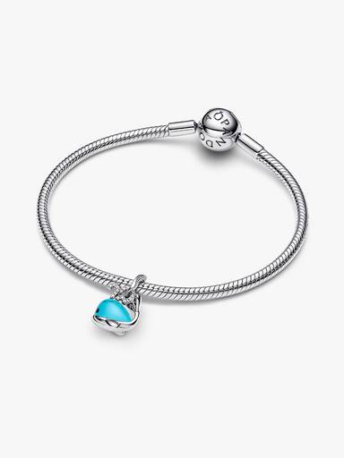 Turquoise-colored Whale Dangle Charm - Image 6