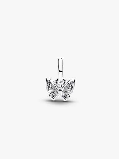 Pink Butterfly Mini Dangle Charm - Image 3