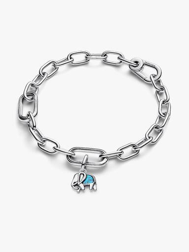Turquoise-colored Elephant Mini Dangle Charm - Image 4