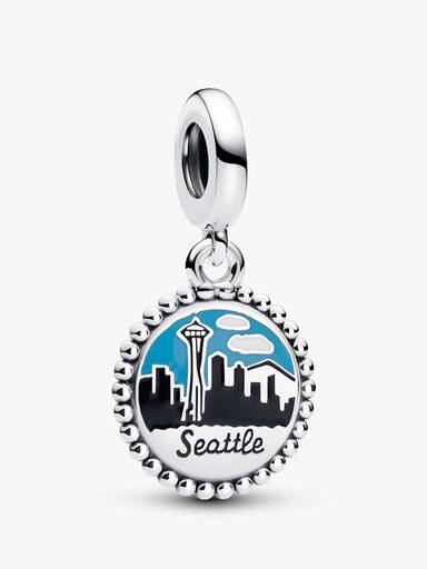 Seattle Skyline Dangle Charm