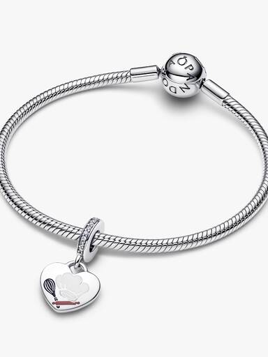 Engravable Baking Tools Heart Dangle Charm - Image 2