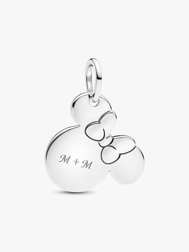 Disney Minnie Mouse Engravable Dangle Charm - Image 4