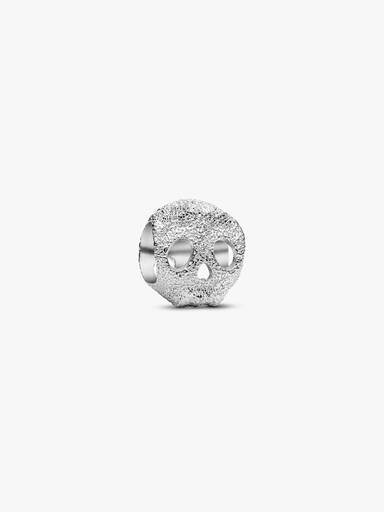 Textured Skull Mini Charm - Image 2