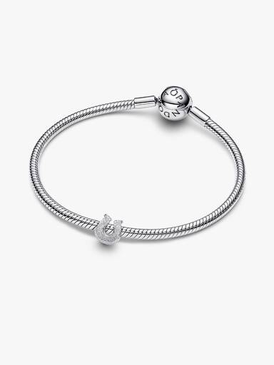 Textured Horseshoe Mini Charm - Image 6