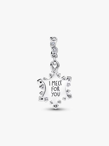 Opalescent Snowflake Double Dangle Charm - Image 5