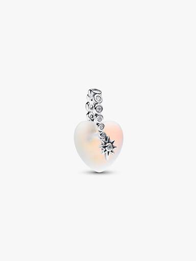 Shooting Star & Heart Dangle Charm - Image 2