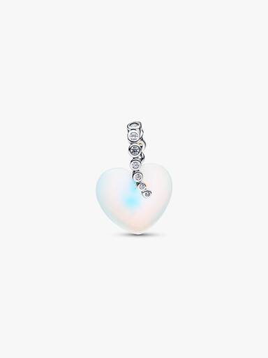 Shooting Star & Heart Dangle Charm - Image 3