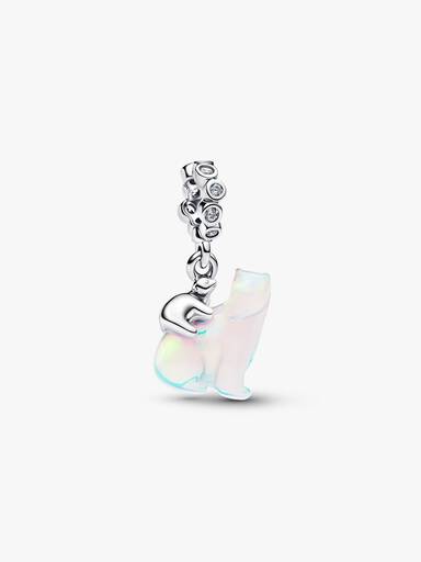Polar Bear Mother & Cub Dangle Charm - Image 2