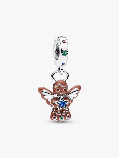Gingerbread Angel Dangle Charm - Image 2