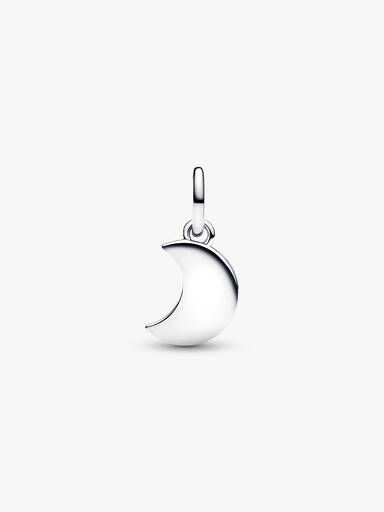 Crescent Moon Double Dangle Charm - Image 5