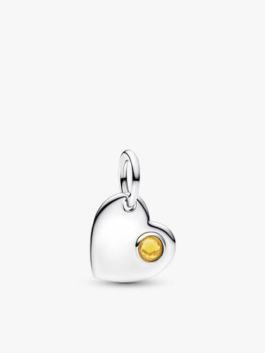 November Engravable Dangle Charm Bracelet Set - Image 2