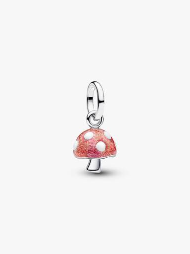Glow-in-the-dark Mushroom Dangle Charm - Image 2