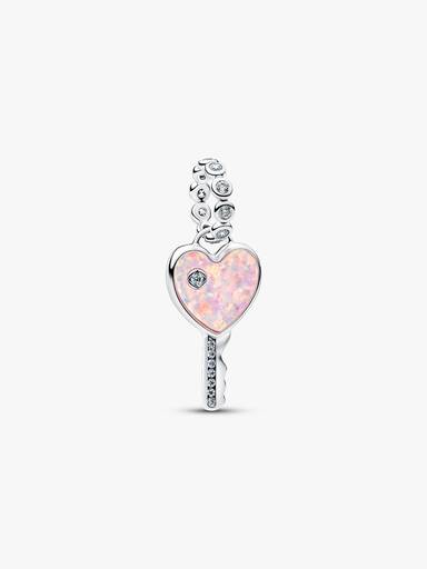 Heart Key & Padlock Necklace Set - Image 3
