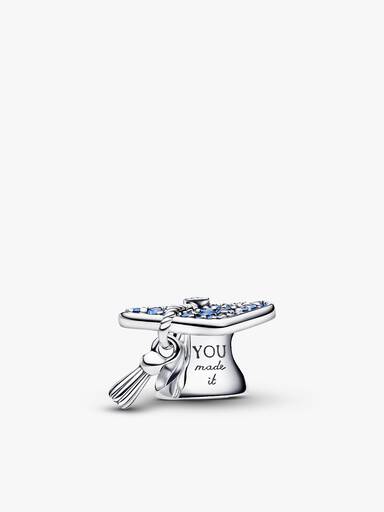 Graduation Cap Charm Necklace Set - Image 3