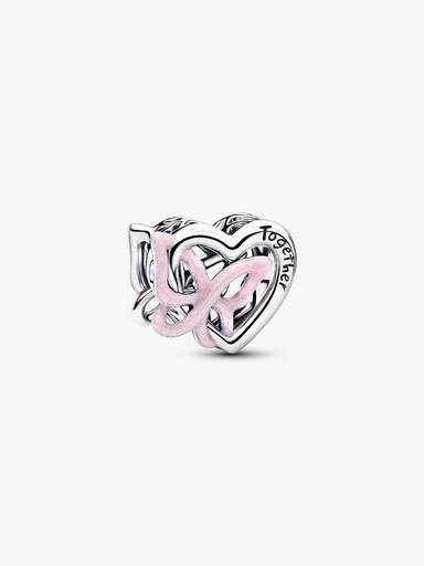 Entwined Heart & Butterfly Charm - Image 2